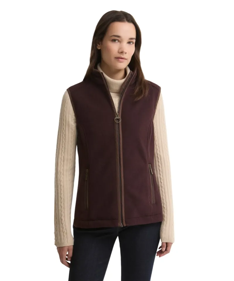 Barbour Women's Country Colton Fleece Gilet - Fig-1
