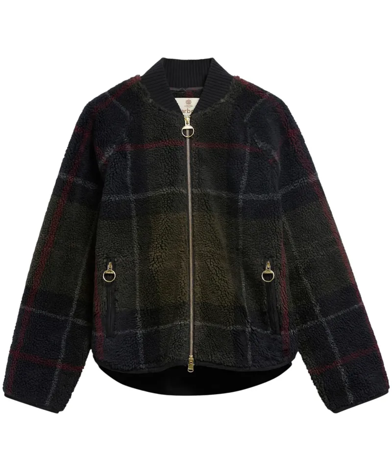 Barbour Women's Kirklees Fleece - Shadow Classic Tartan