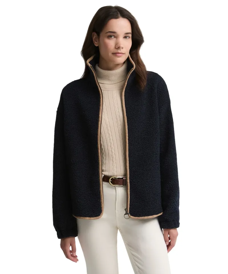 Barbour Women Homeswood Fleece - Dark Navy-1