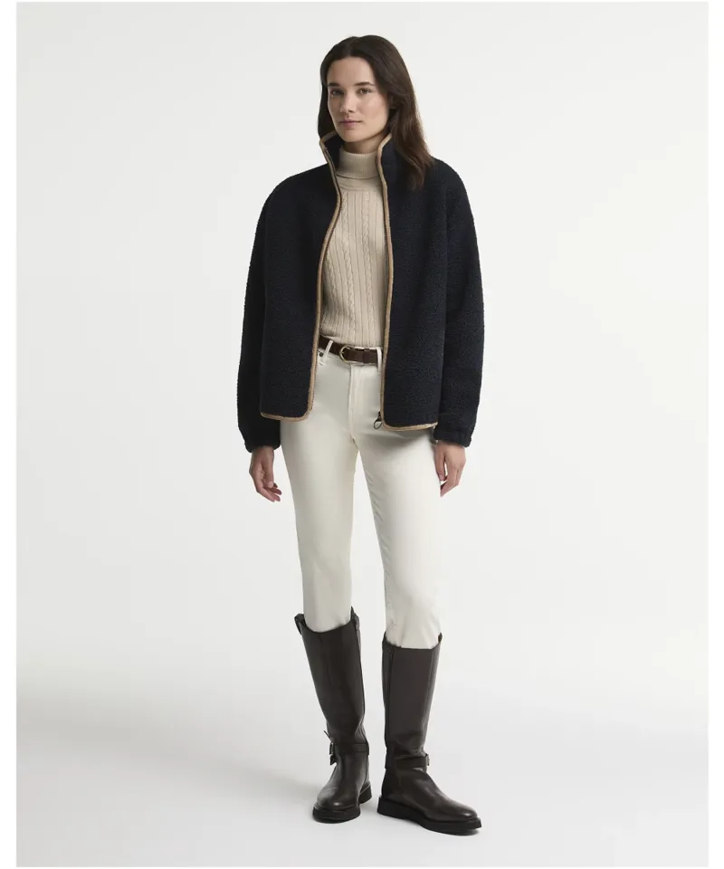 Barbour Women Homeswood Fleece - Dark Navy-3