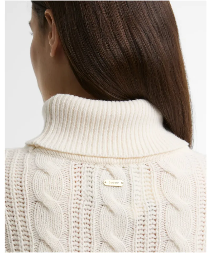 Barbour Women's Agatha Knitted Jumper - Ecru-5