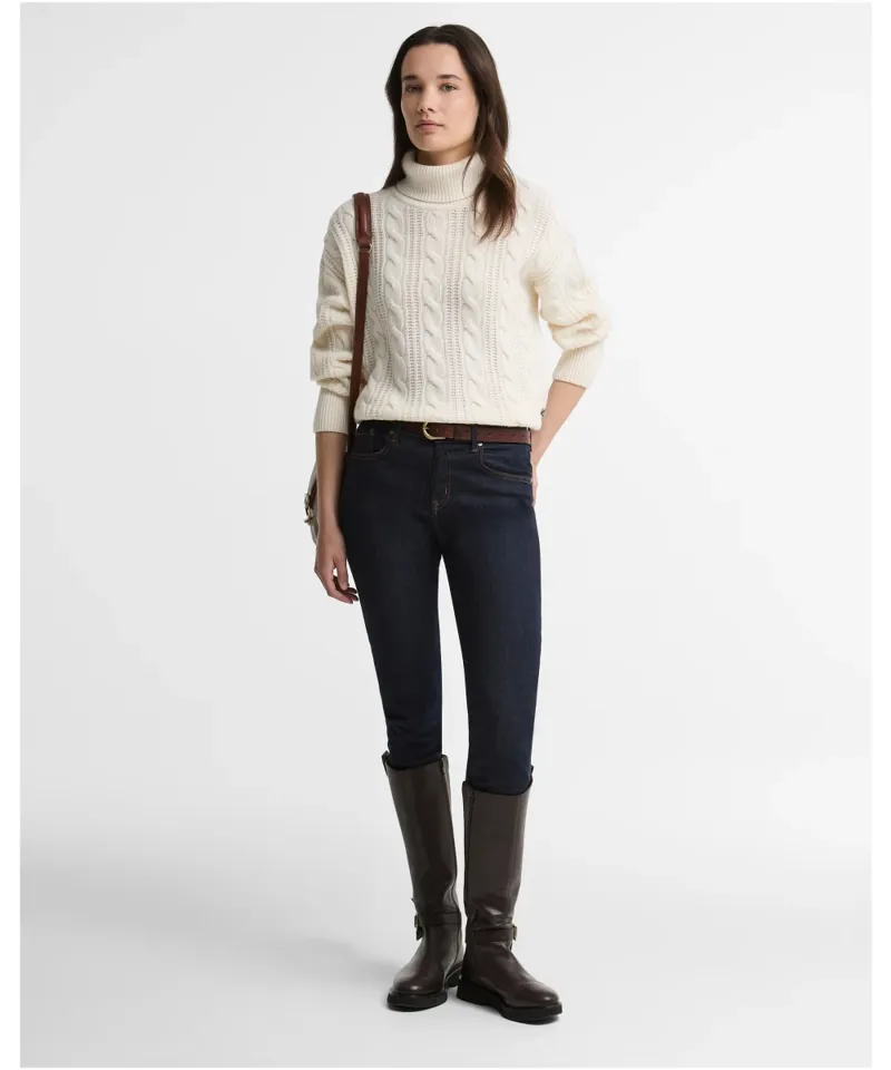 Barbour Women's Agatha Knitted Jumper - Ecru-3