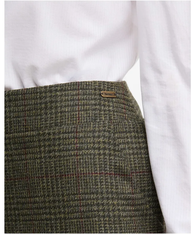 Barbour Women Browning Skirt - Olive -4