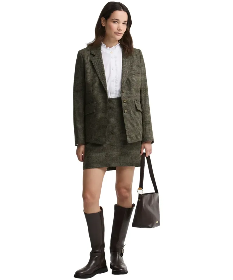 Barbour Women Browning Skirt - Olive -3