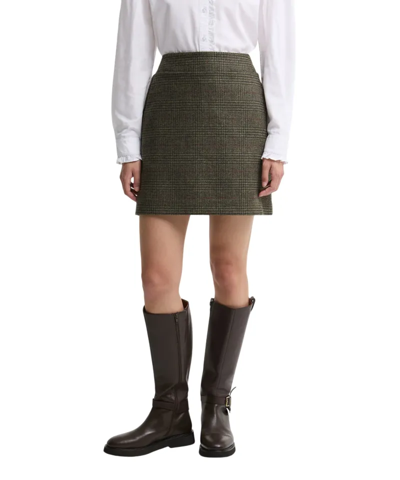 Barbour Women Browning Skirt - Olive -1