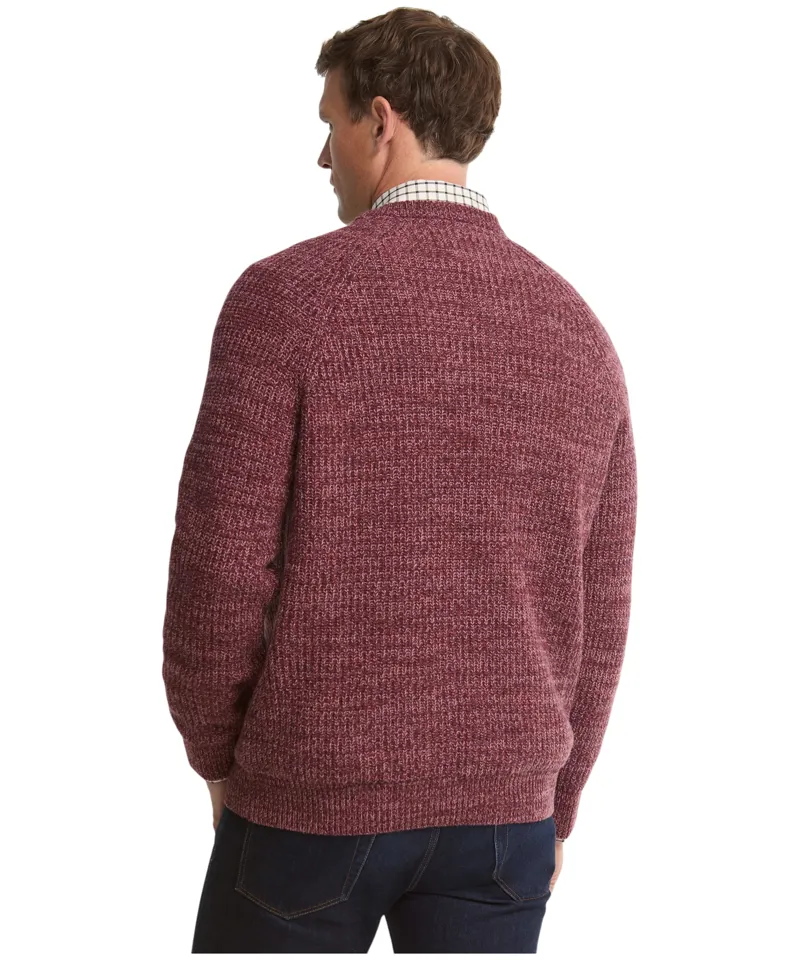 Barbour Men's Horsefield Crew Neck Jumper - Mauve-2