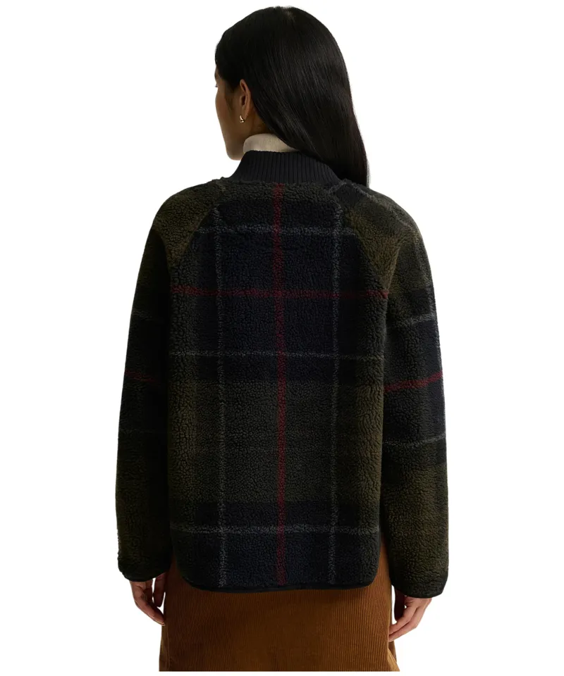 Barbour Women's Kirklees Fleece - Shadow Classic Tartan-2