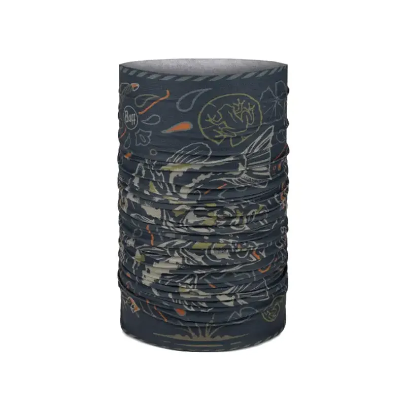 Buff CoolNet UV Neckwear in Largemouth Navy