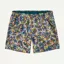 Patagonia Women's Baggies Shorts - 5 in. Wild Botanist Tidal Teal