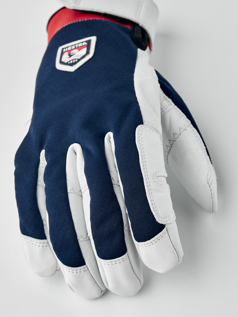 Hestra Ergo Grip Active - 5 Finger Navy/Offwhite-3