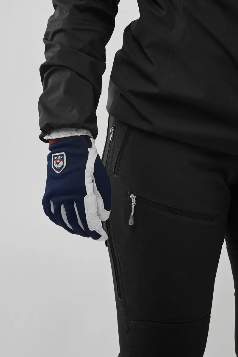 Hestra Ergo Grip Active - 5 Finger Navy/Offwhite-5