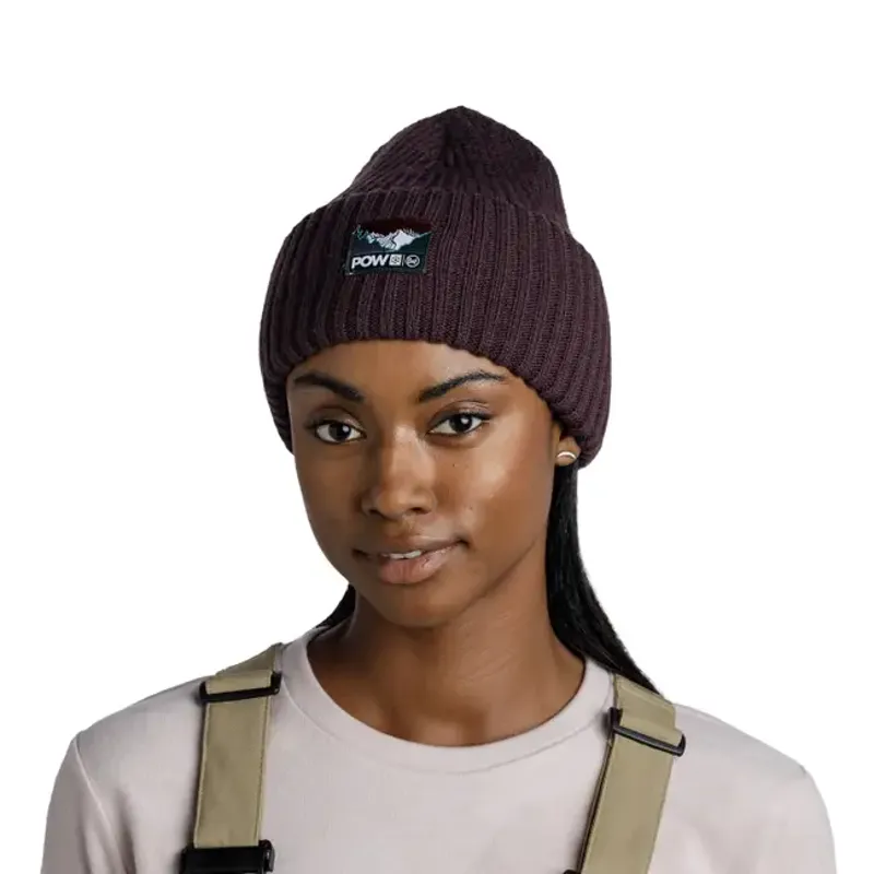 Buff Knitted Beanie Rutger Pow Shadow Purple-3