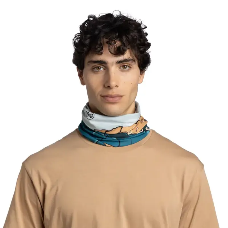 Buff CoolNet UV Neckwear in Nive Teal-2