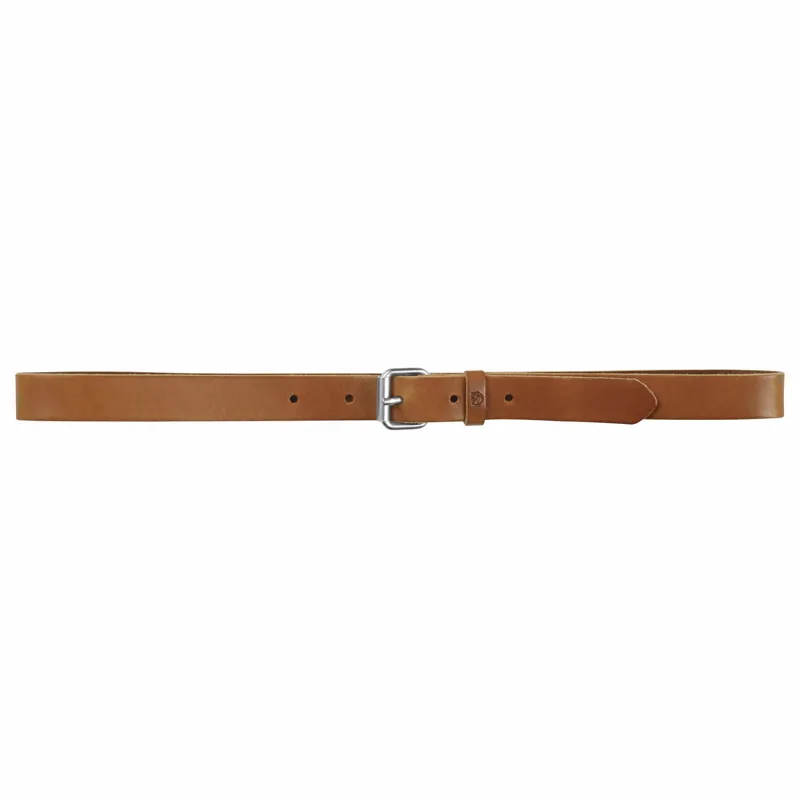 Fjallraven Singi Belt 2.5cm Leather Cognac-1