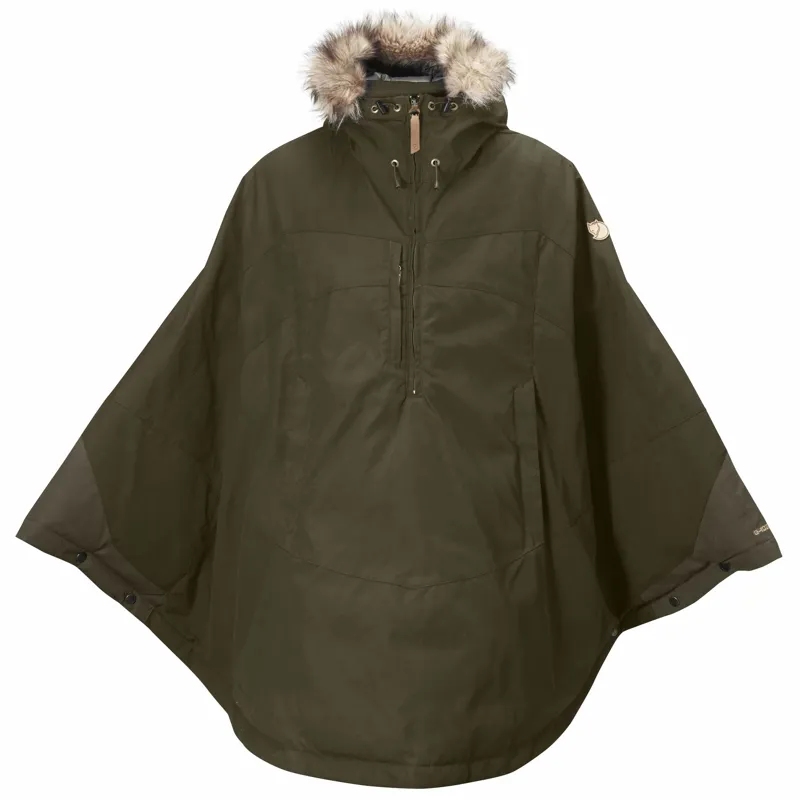 Fjallraven Luhkka Poncho Dark Olive