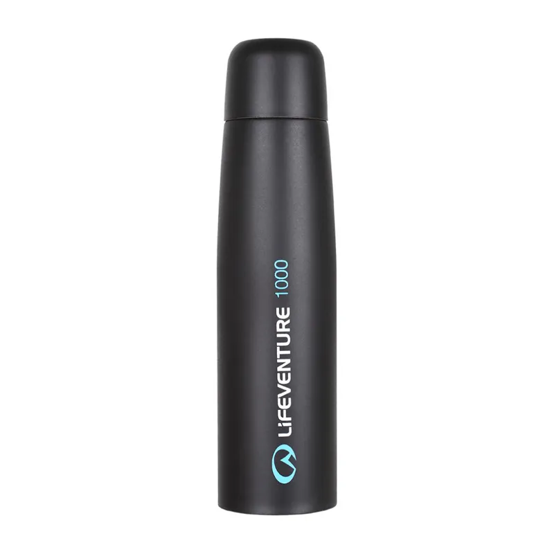 Lifeventure TiV Vacuum Flask 1000ml Black