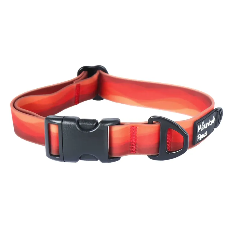 Waterproof Dog Collar Orange