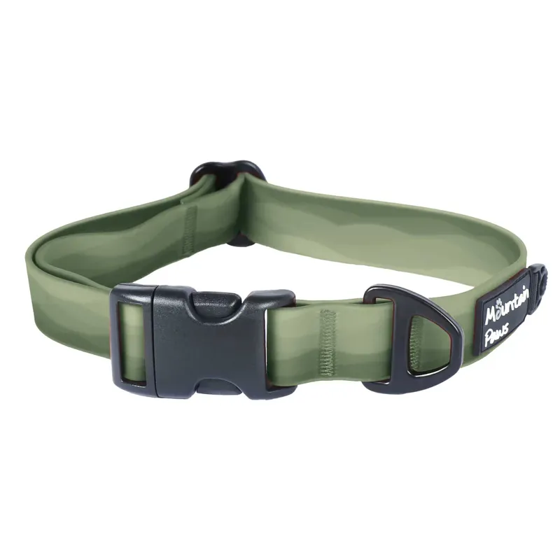 Waterproof Dog Collar green