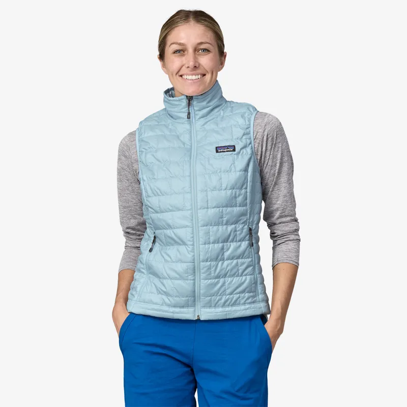 Patagonia W's Nano Puff Vest Chilled Blue-1