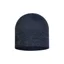 Buff Merino Midweight Beanie Melange Night Blue