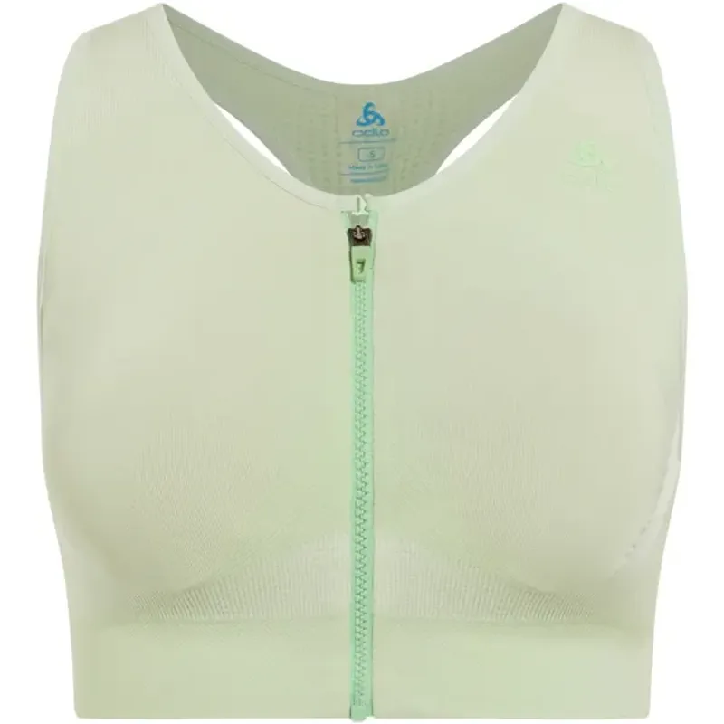 Odlo W's Seamless High Support Bra Patina Green /Ambrosia