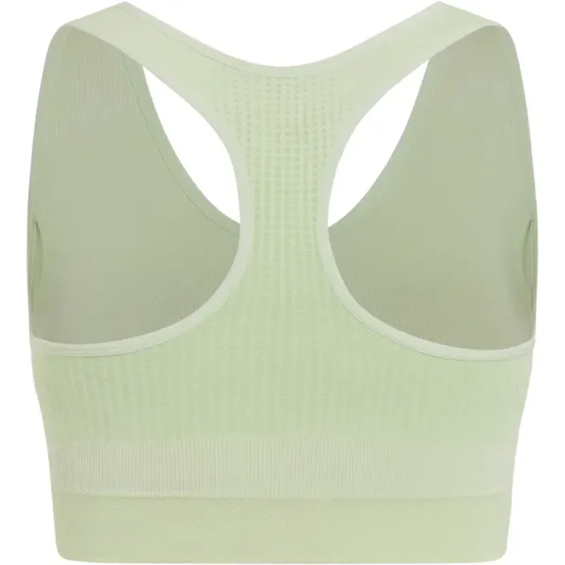 Odlo W's Seamless High Support Bra Patina Green /Ambrosia-1