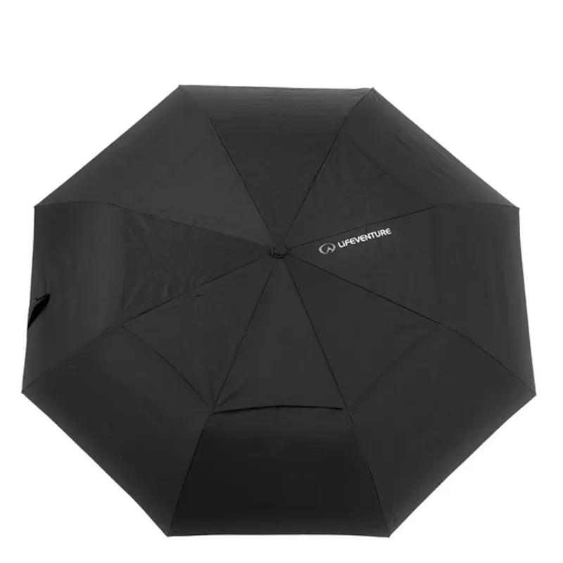 Lifeventure Trek Umbrella - Medium Black-2
