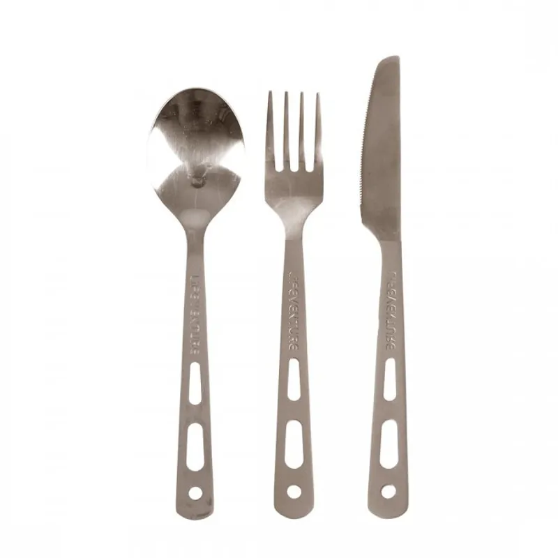 Lifeventure Titanium Cutlery Set