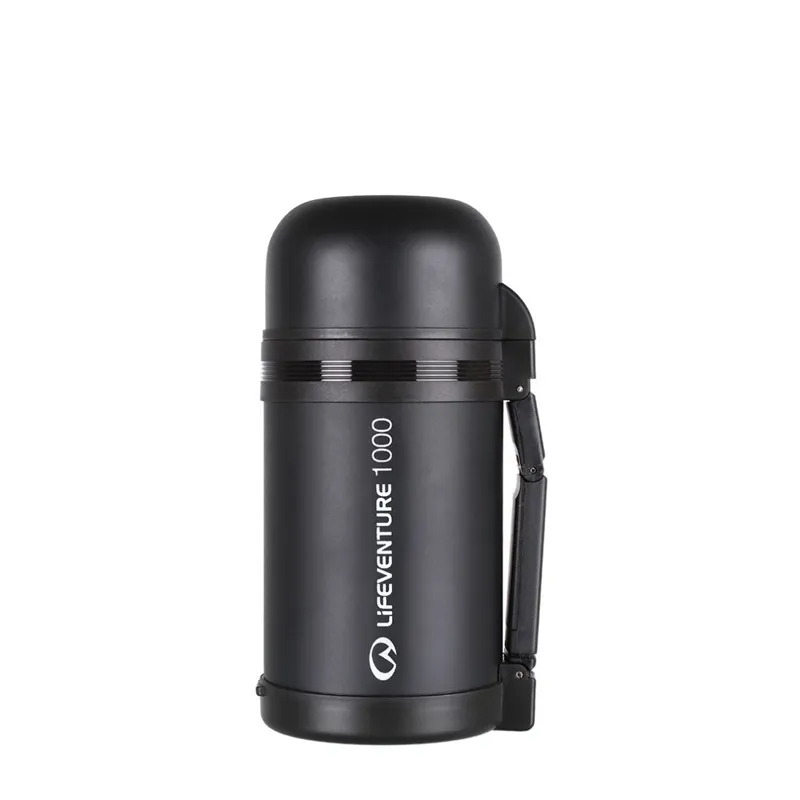 Lifeventure TiV Wide Mouth Vacuum Flask 1L