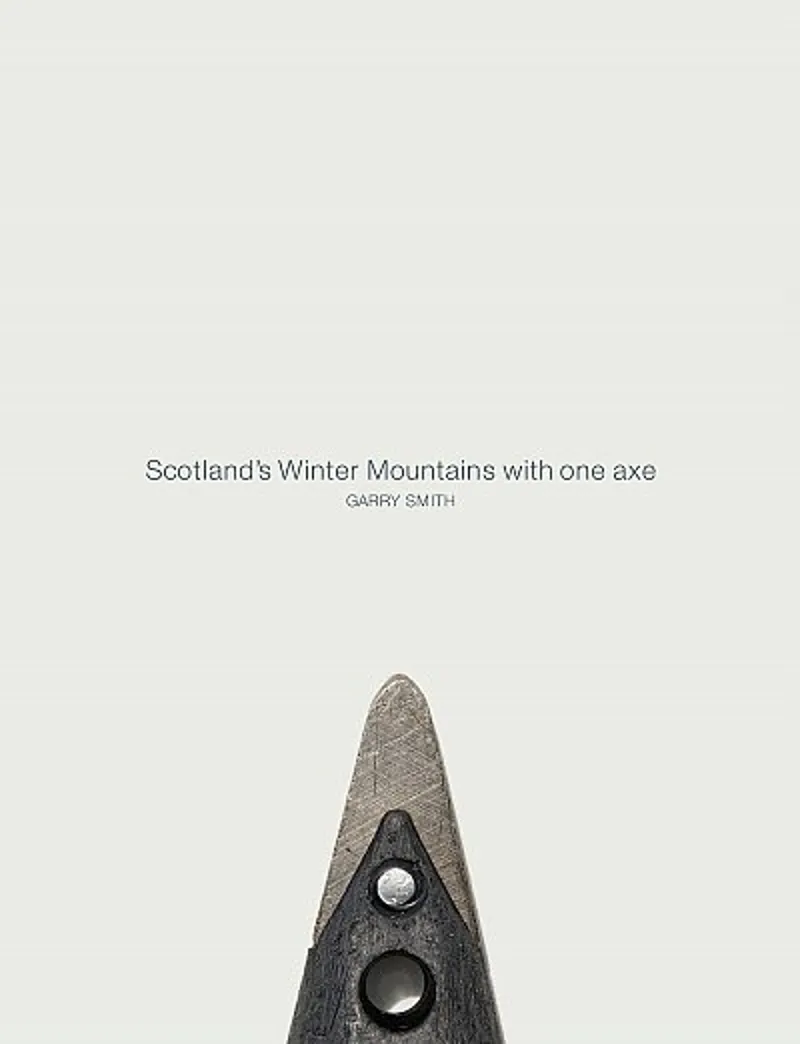 Scotlands Winter Mountain With One Axe by Garry Smith