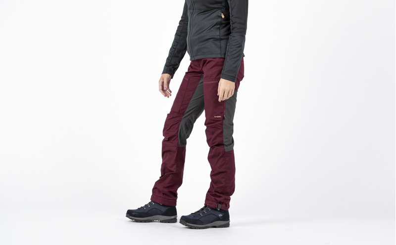 Fjällräven Womens Abisko Lite Trekking Trousers Reg Dark Grey-4