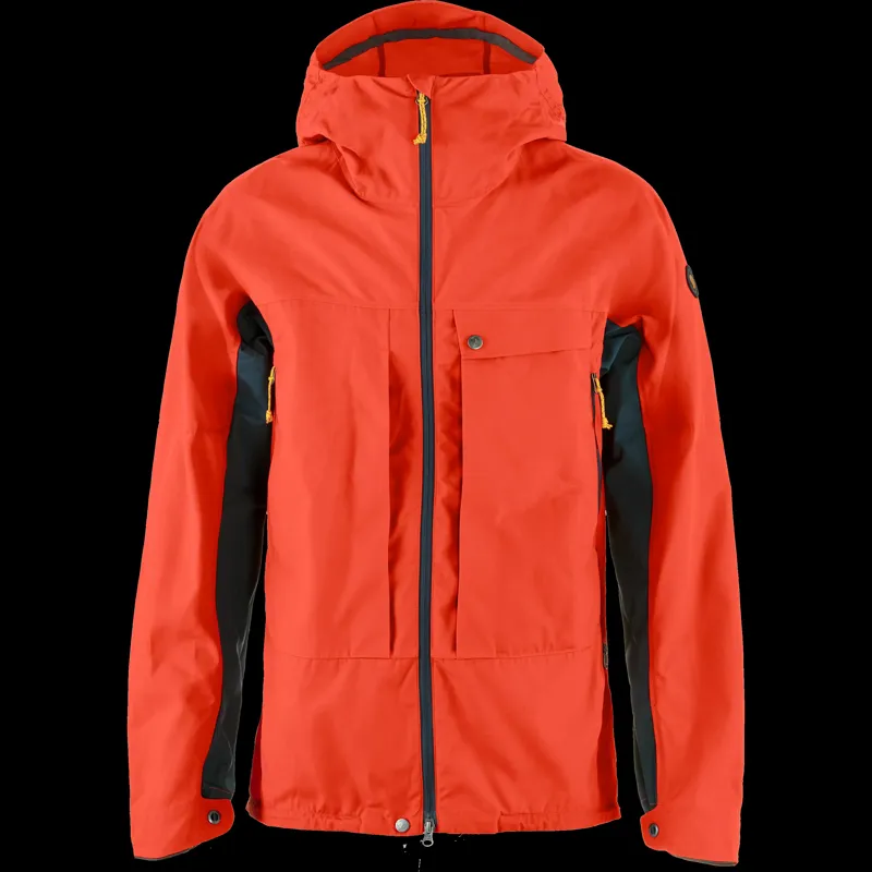 Fjallraven M's Bergtagen G-1000 Jacket Flame Orange-Mountain Blue