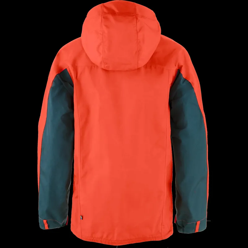 Fjallraven M's Bergtagen G-1000 Jacket Flame Orange-Mountain Blue-1