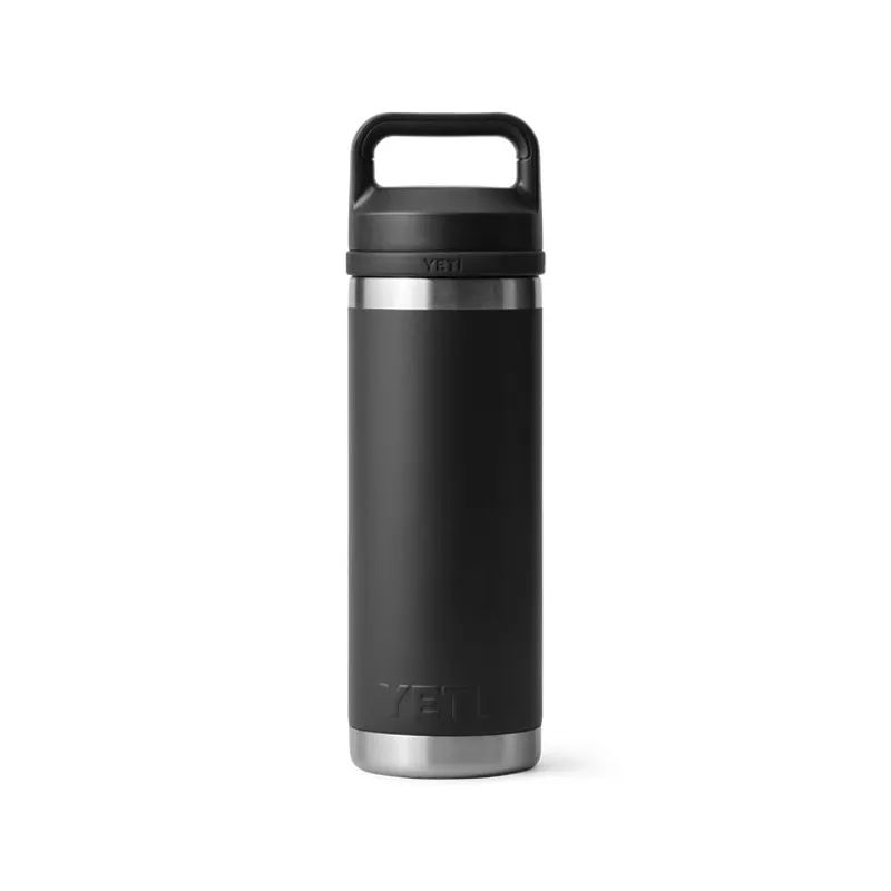 Yeti Rambler 18 Oz - 532ml Bottle Chug Cap Black-3