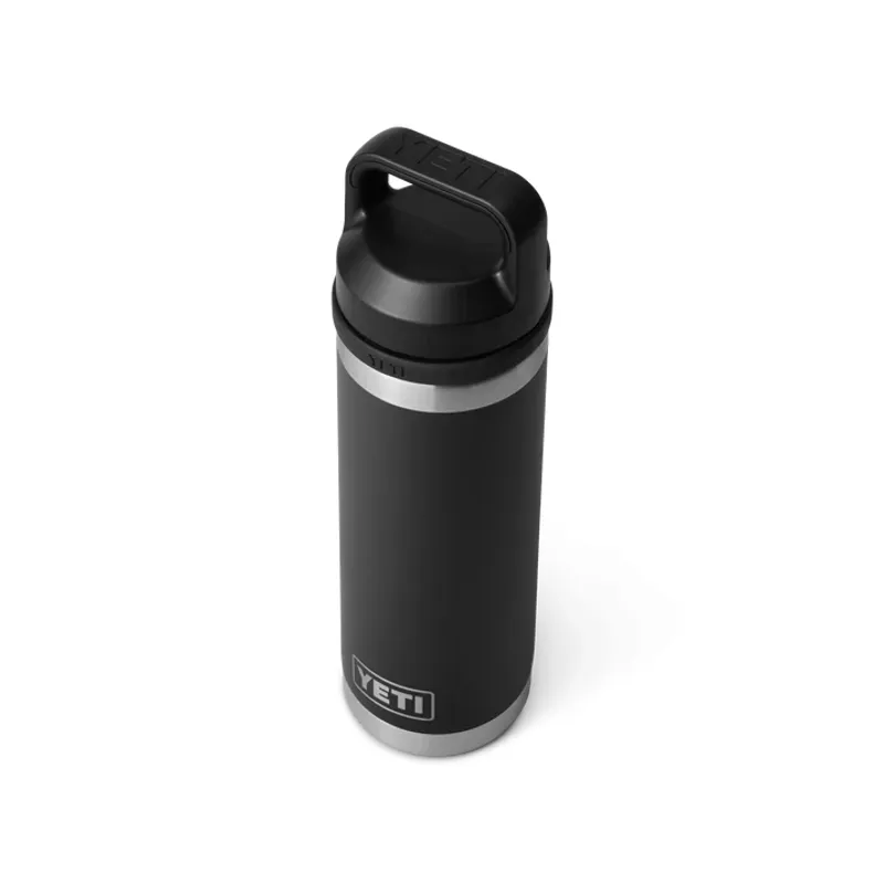 Yeti Rambler 18 Oz - 532ml Bottle Chug Cap Black-2