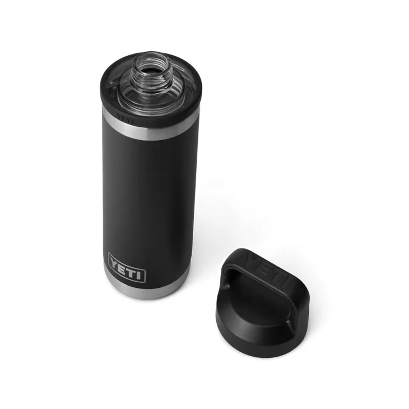 Yeti Rambler 18 Oz - 532ml Bottle Chug Cap Black-1