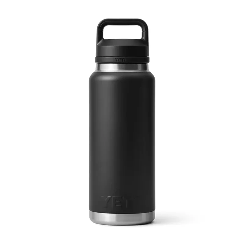Yeti Rambler 36 Oz - 1L Bottle Chug Cap Black-3