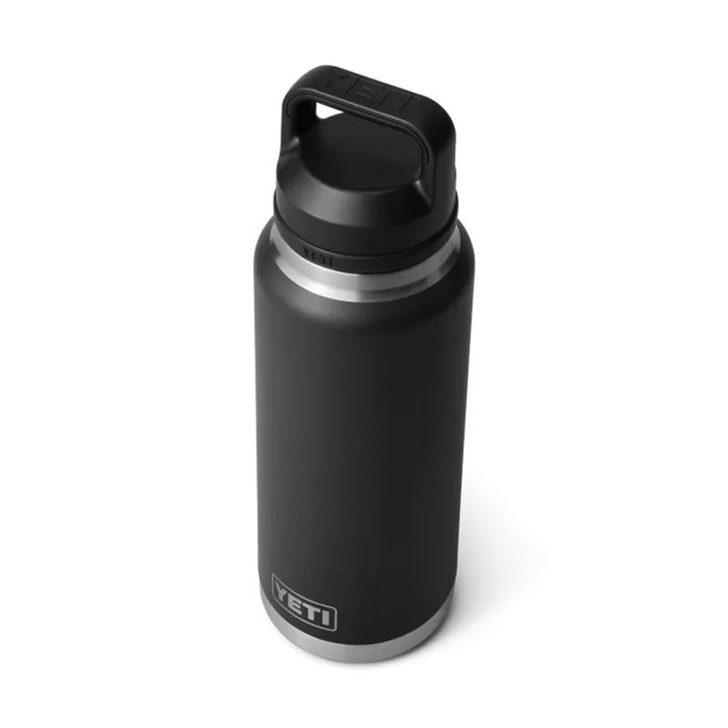 Yeti Rambler 36 Oz - 1L Bottle Chug Cap Black-2