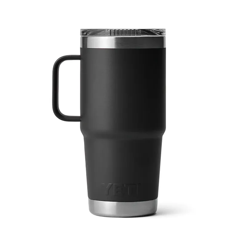 Yeti Rambler 20 Oz - 591ml Travel Mug Black-1