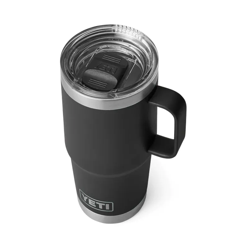 Yeti Rambler 20 Oz - 591ml Travel Mug Black-2