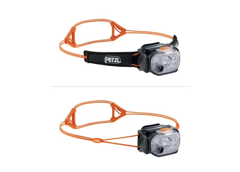Petzl Swift RL Headtorch Black/Orange-4
