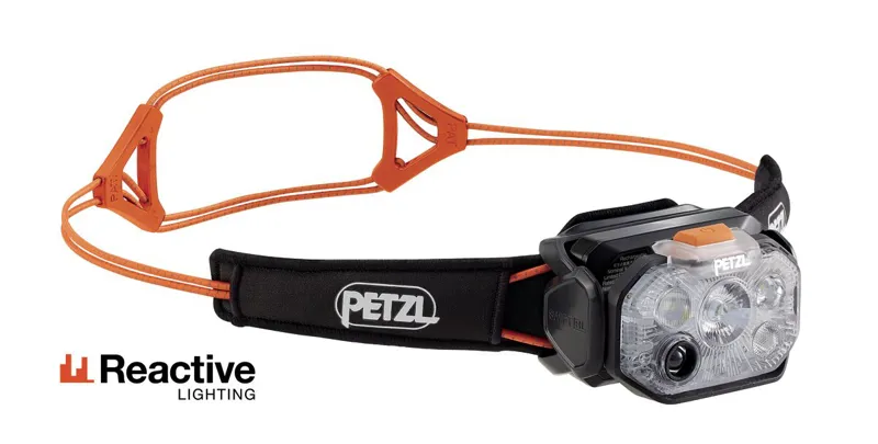 Petzl Swift RL Headtorch Black/Orange