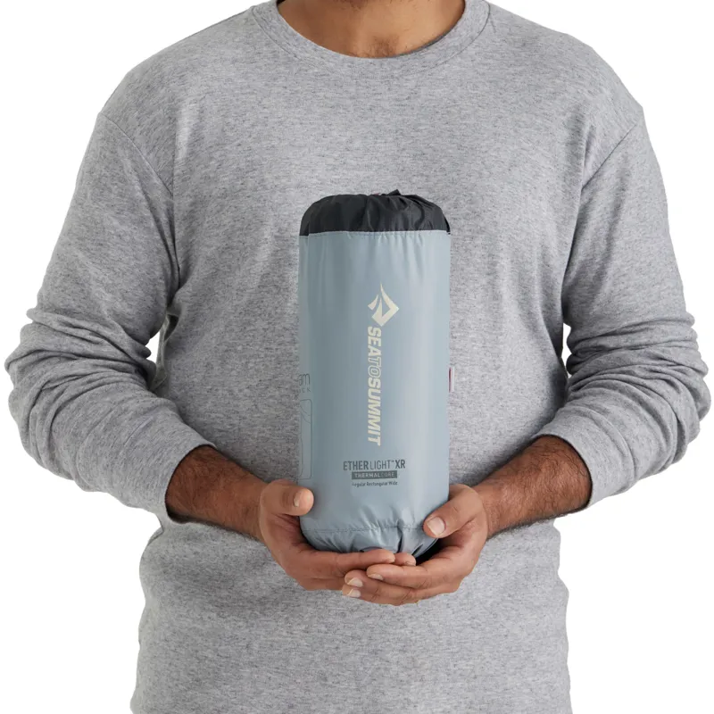 Sea to Summit Ether Light XR Insulated ASC Mat - Dark Grey Regular Rectangular Wide-6