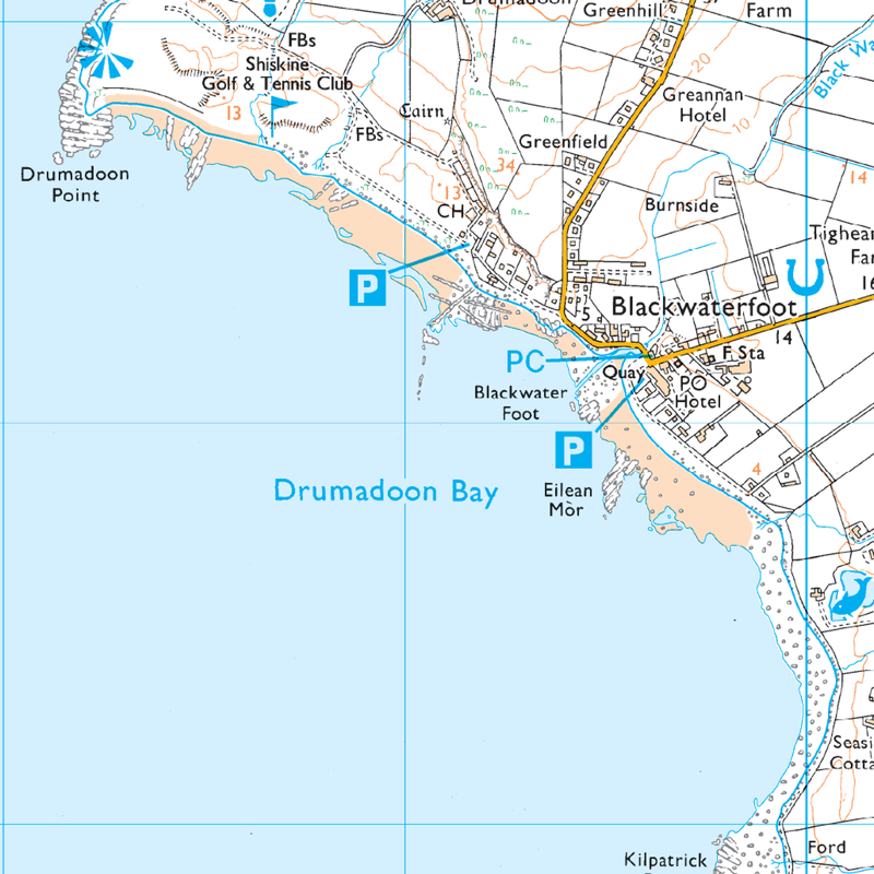 Ordnance Survey Explorer 361 Isle of Arran-4