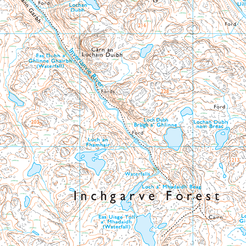Ordnance Survey Explorer 435 An Teallach and Slioch-3