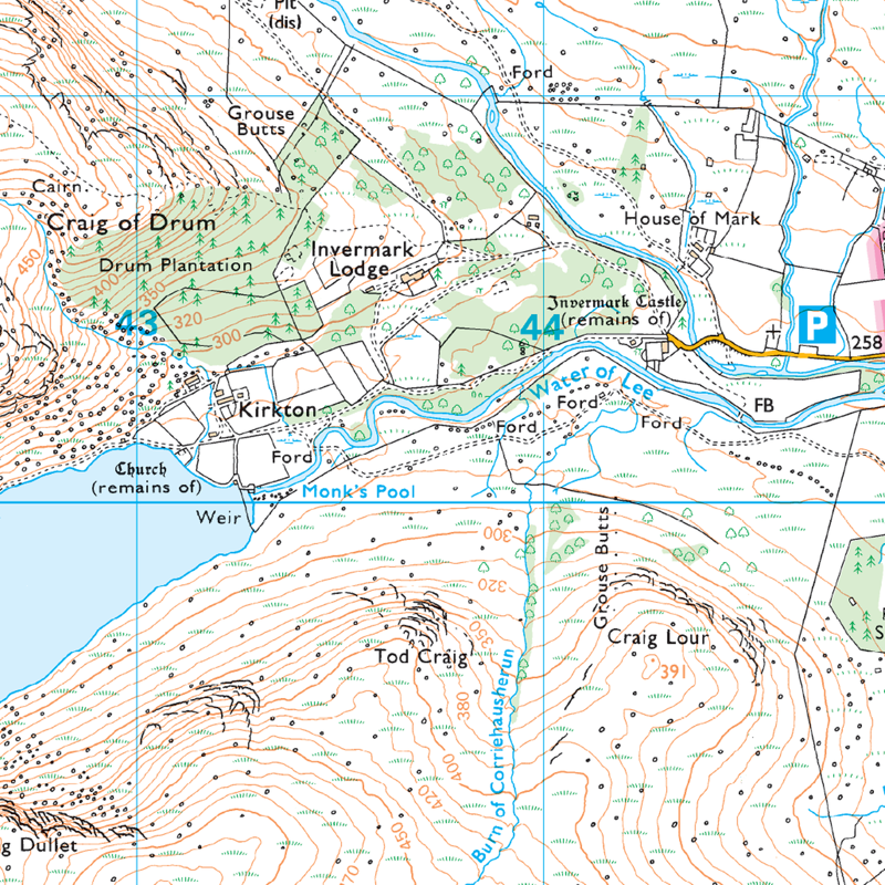 Ordnance Survey Explorer OL54 Glen Esk and Glen Tanar-3