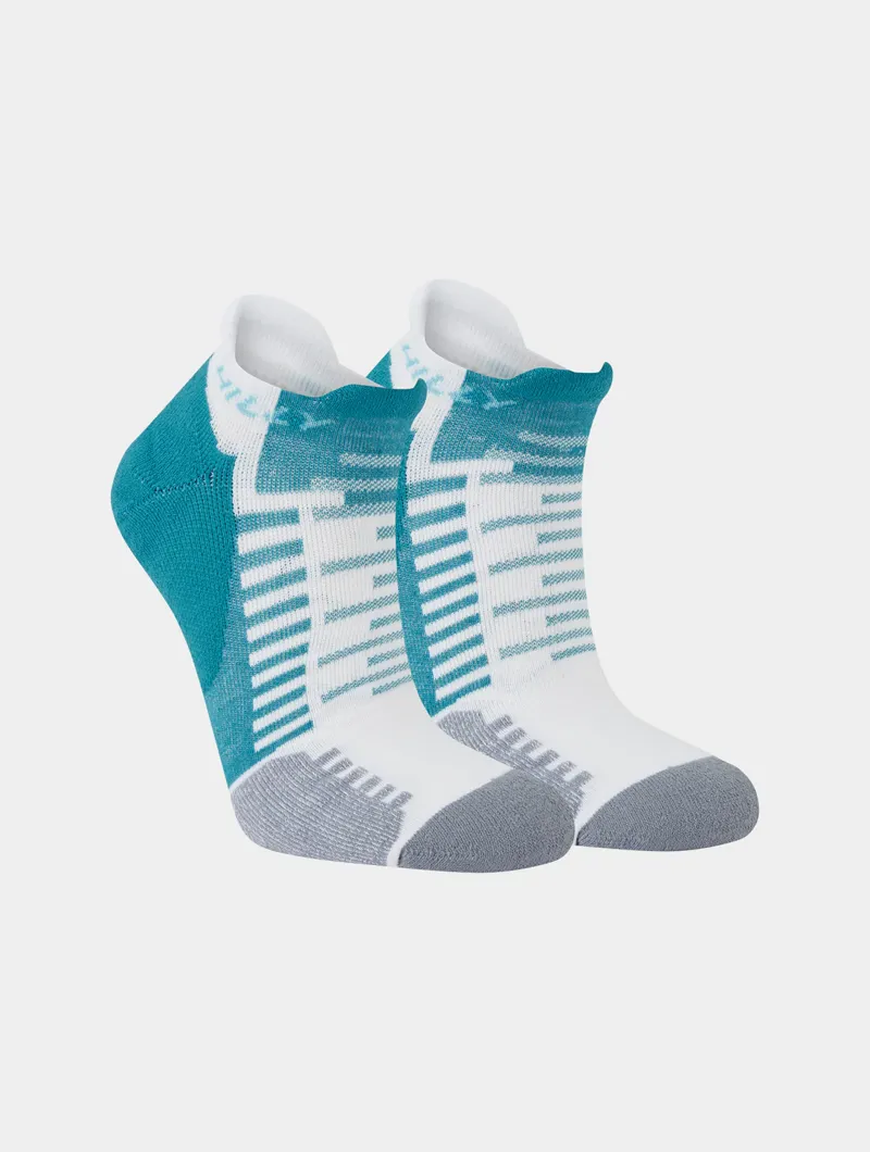 Hilly Active Socklet Min Teal/White-1