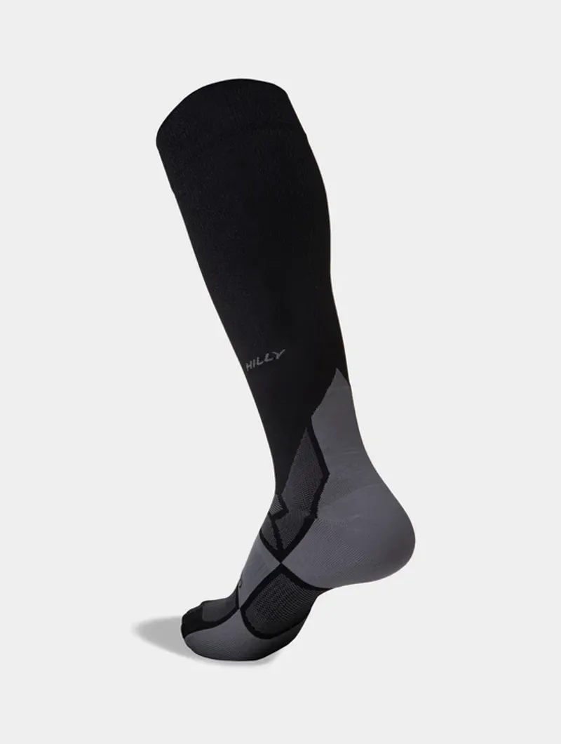 Hilly Pulse Sock Min Black/Grey-2