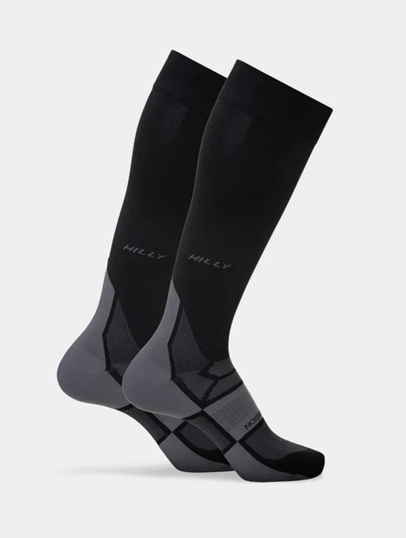 Hilly Pulse Sock Min Black/Grey-1