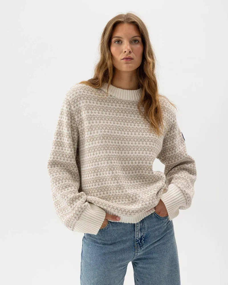 Holebrook Augusta Crew Wind Proof - Off White / Khaki-1